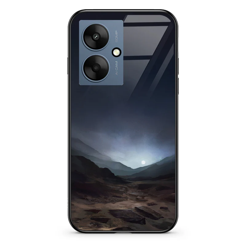 Glass Phone Case Blue Sunset On Mars - Image 105