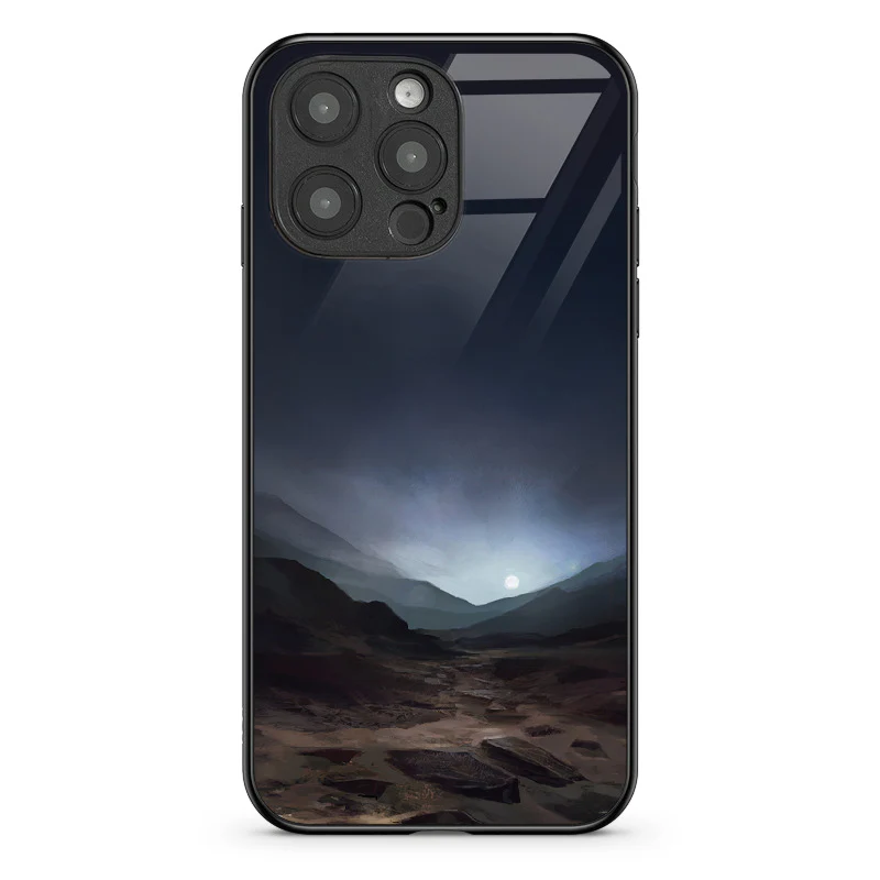 Glass Phone Case Blue Sunset On Mars - Image 108