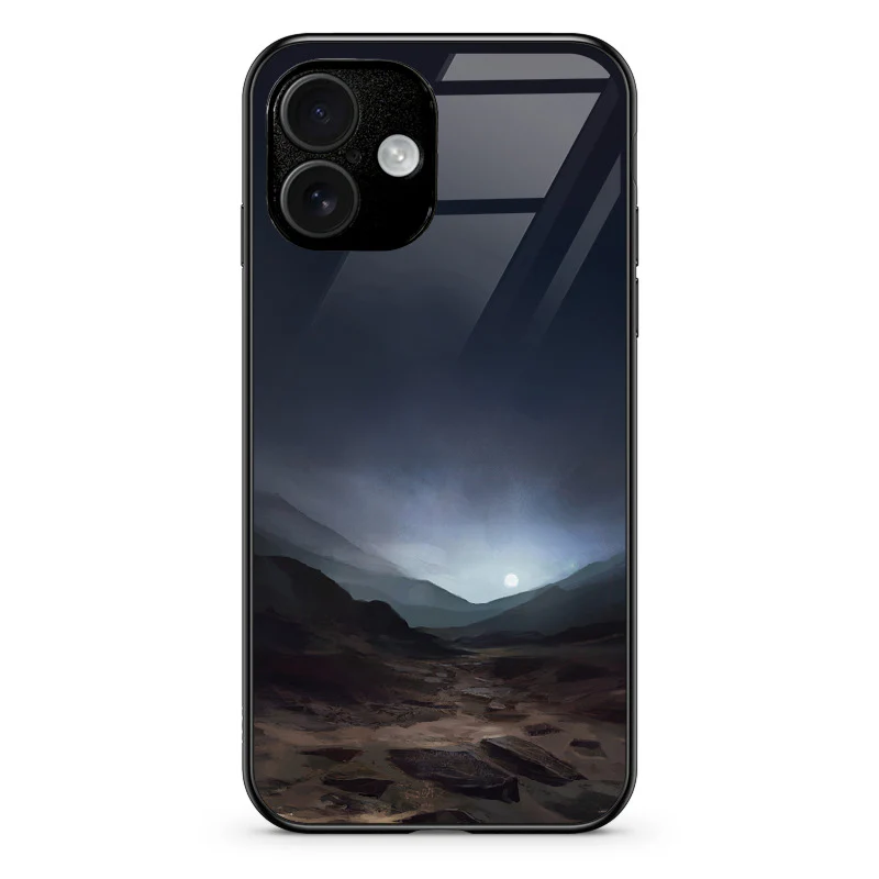 Glass Phone Case Blue Sunset On Mars - Image 109