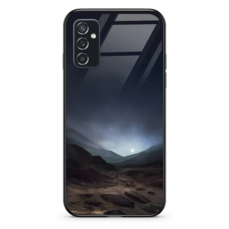 Glass Phone Case Blue Sunset On Mars - Image 11