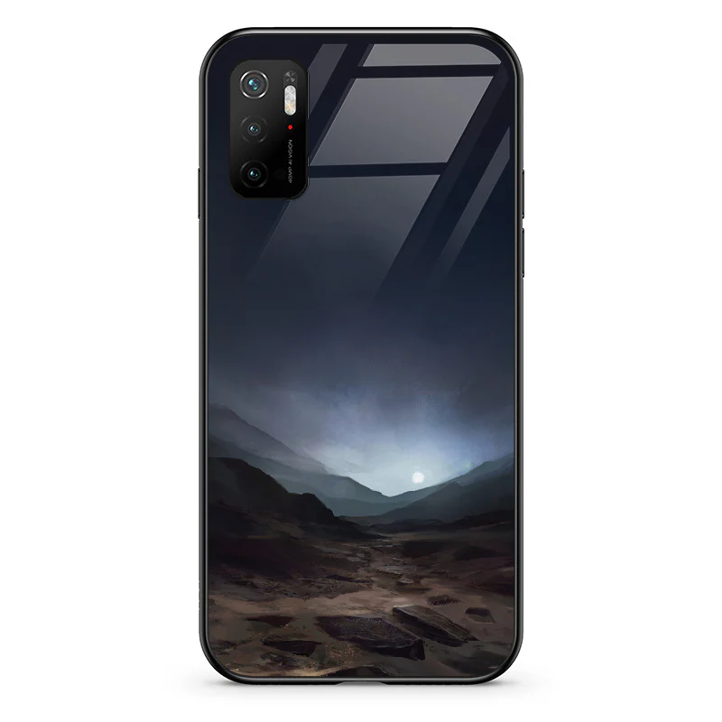 Glass Phone Case Blue Sunset On Mars - Image 111
