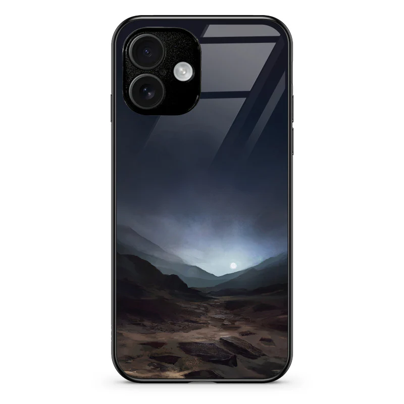 Glass Phone Case Blue Sunset On Mars - Image 131