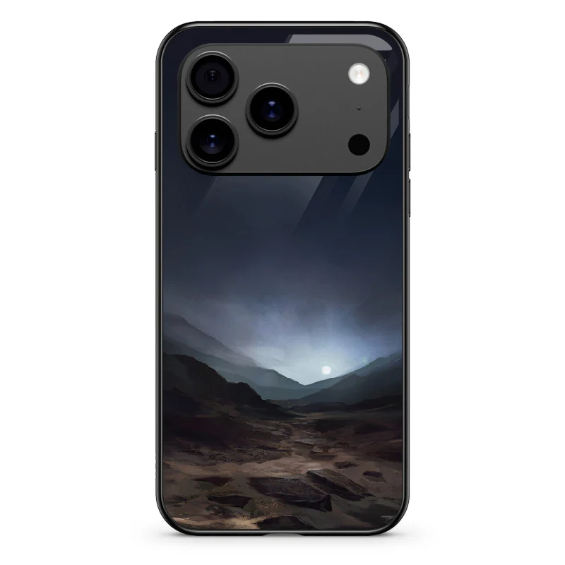 Glass Phone Case Blue Sunset On Mars - Image 134