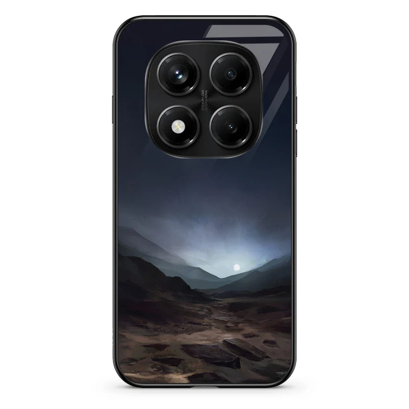 Glass Phone Case Blue Sunset On Mars - Image 140