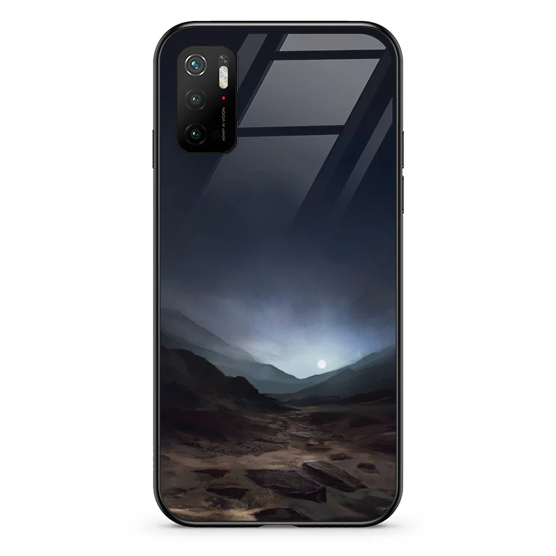 Glass Phone Case Blue Sunset On Mars - Image 17