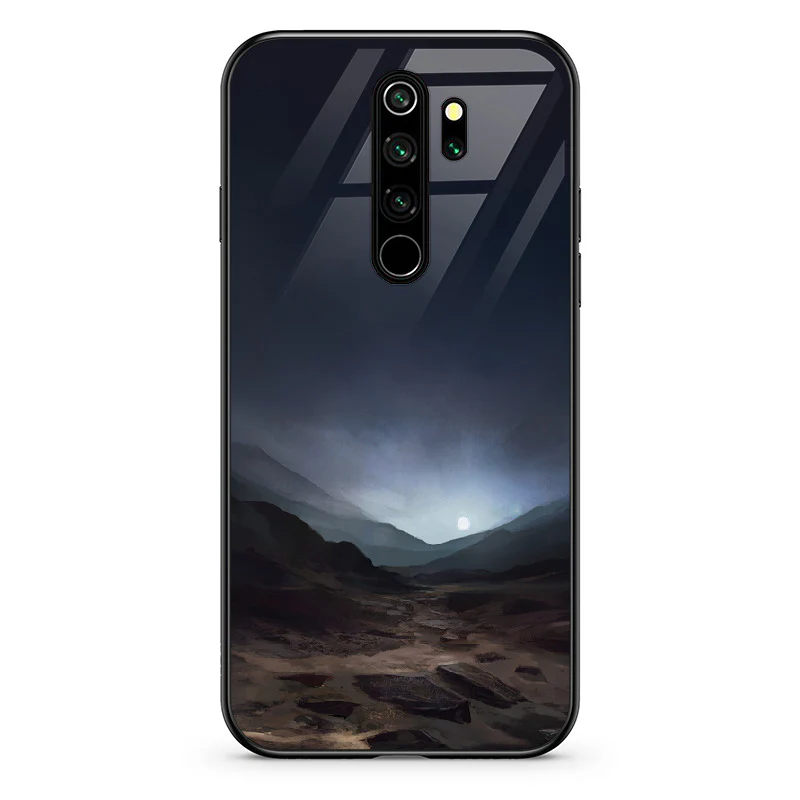 Glass Phone Case Blue Sunset On Mars - Image 19