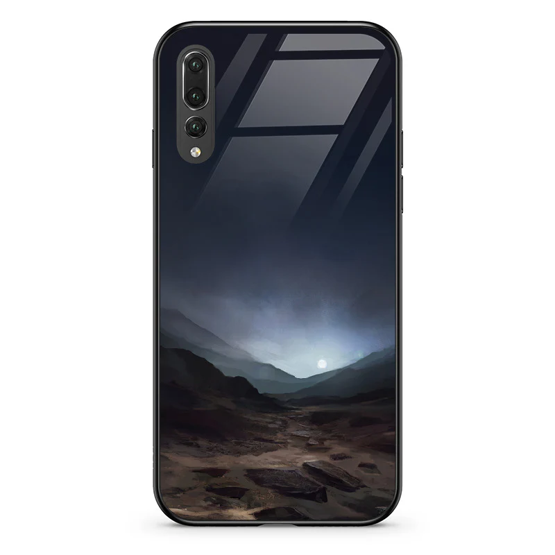 Glass Phone Case Blue Sunset On Mars - Image 20