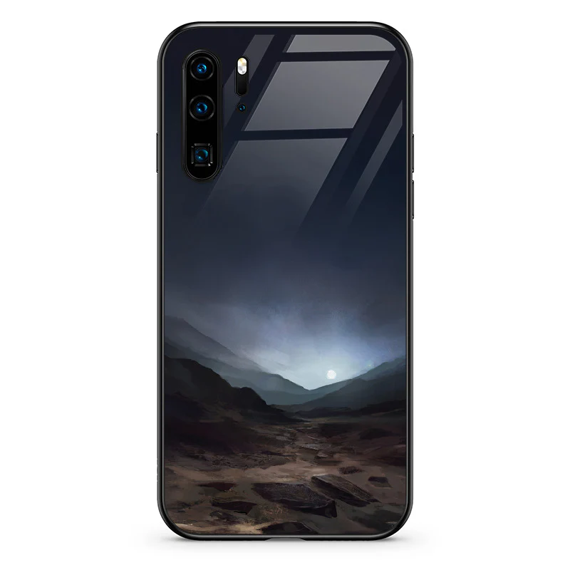 Glass Phone Case Blue Sunset On Mars - Image 21
