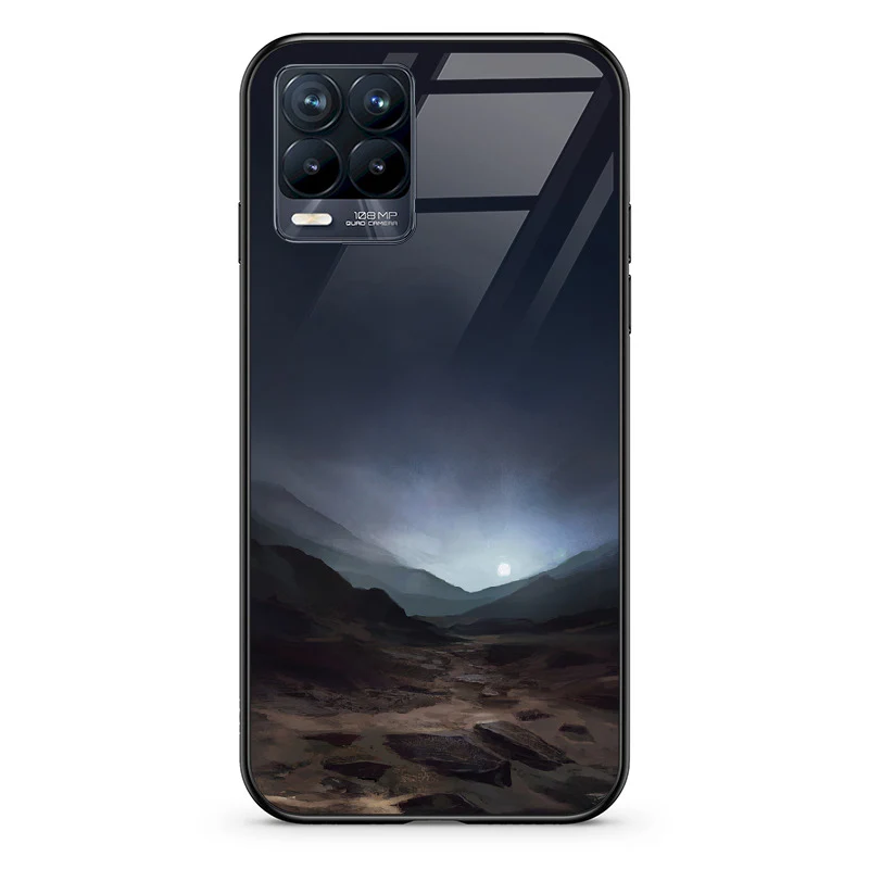 Glass Phone Case Blue Sunset On Mars - Image 28