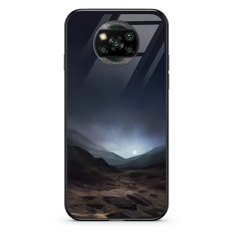 Glass Phone Case Blue Sunset On Mars - Image 30
