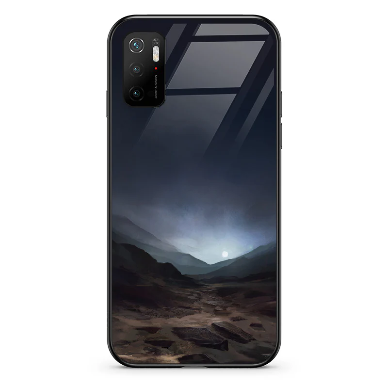Glass Phone Case Blue Sunset On Mars - Image 31