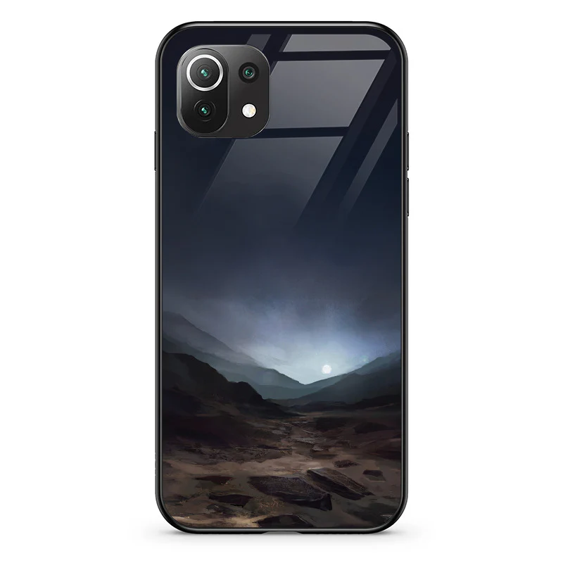 Glass Phone Case Blue Sunset On Mars - Image 40