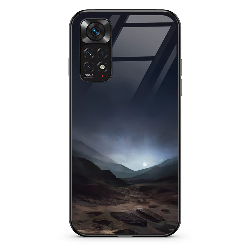 Glass Phone Case Blue Sunset On Mars - Image 41