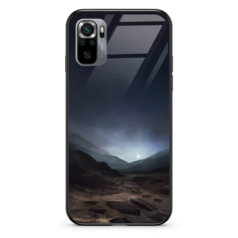 Glass Phone Case Blue Sunset On Mars - Image 47