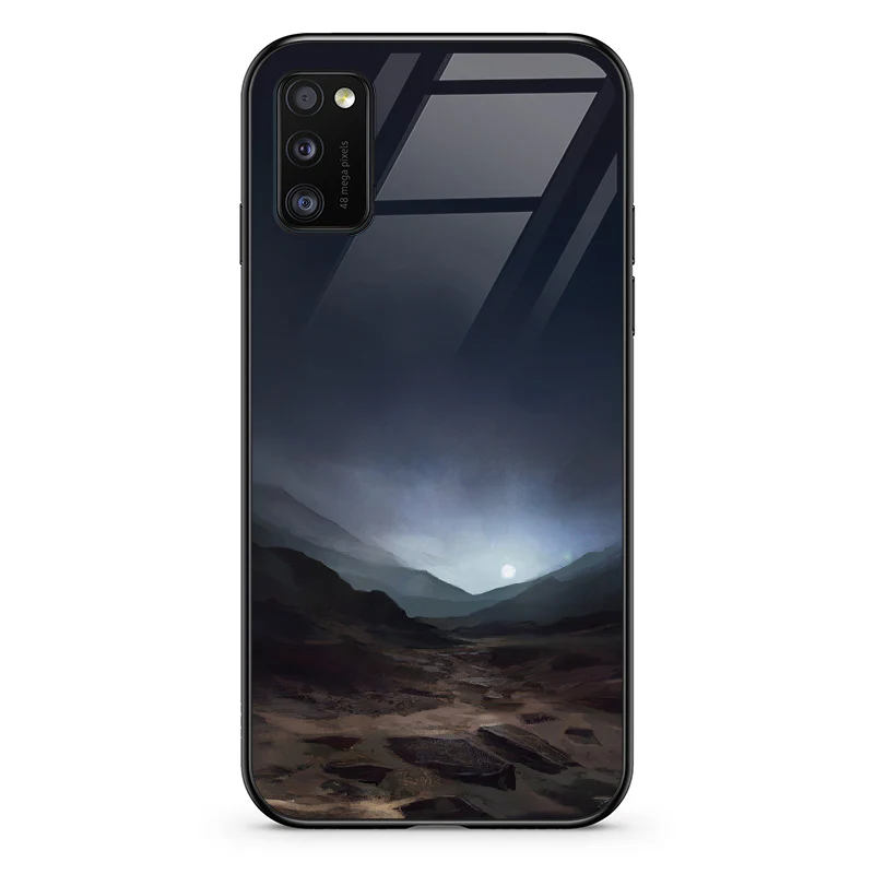 Glass Phone Case Blue Sunset On Mars - Image 67