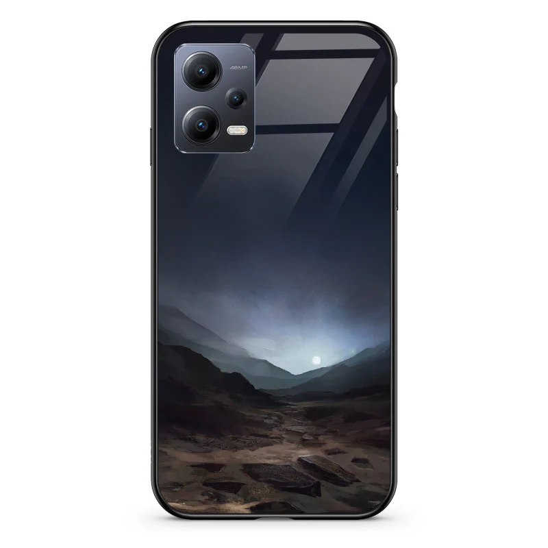Glass Phone Case Blue Sunset On Mars - Image 76