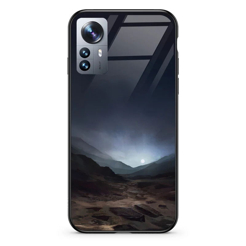 Glass Phone Case Blue Sunset On Mars - Image 77