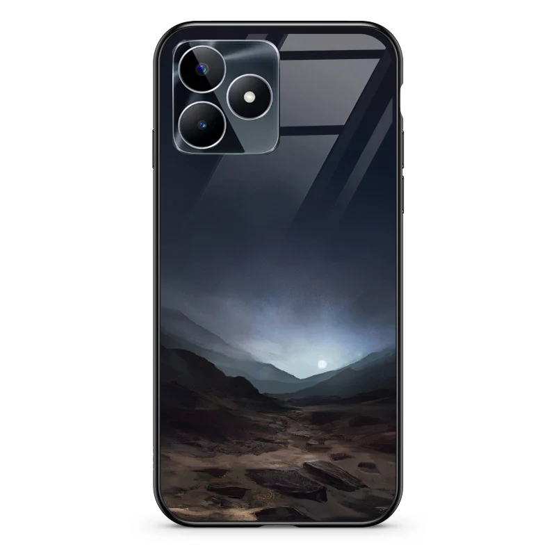 Glass Phone Case Blue Sunset On Mars - Image 78