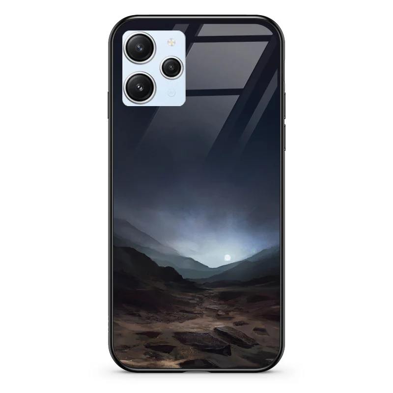 Glass Phone Case Blue Sunset On Mars - Image 79