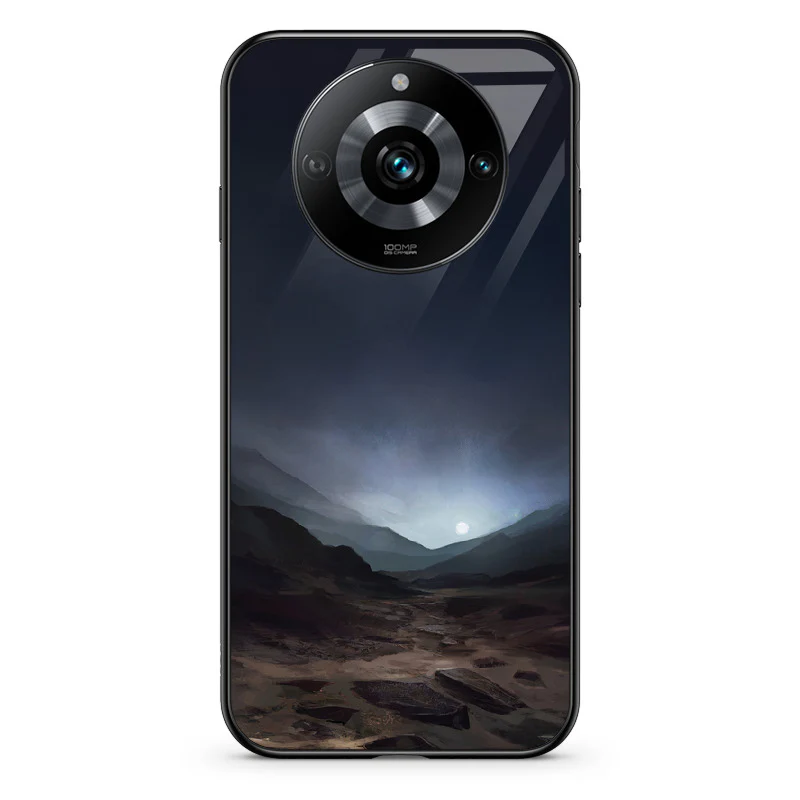 Glass Phone Case Blue Sunset On Mars - Image 86