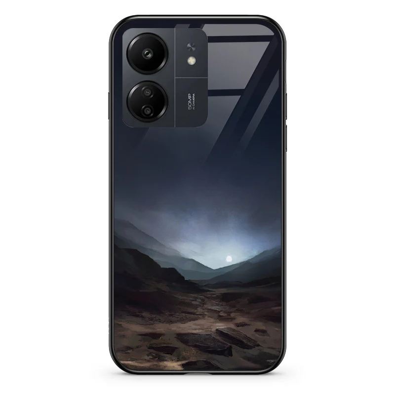 Glass Phone Case Blue Sunset On Mars - Image 90