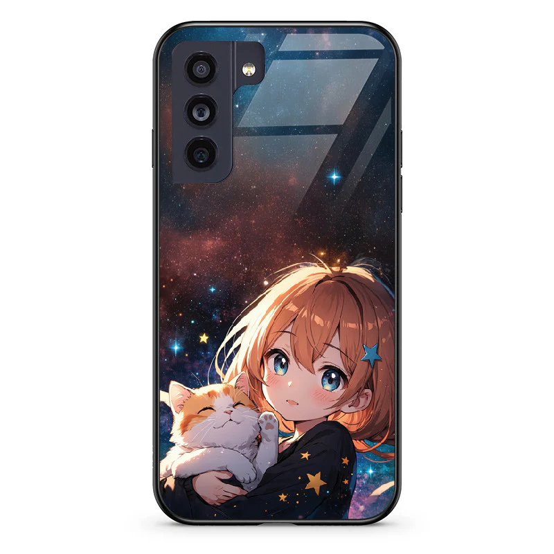 Glass Phone Case Cat Cuddles - Image 68
