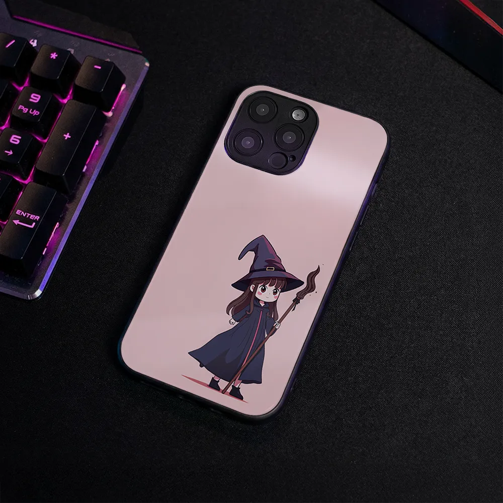 Glass Phone Case Chibi Magician - Image 4