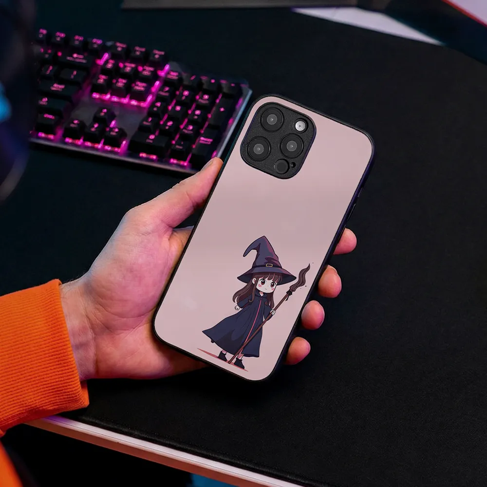 Glass Phone Case Chibi Magician - Image 5