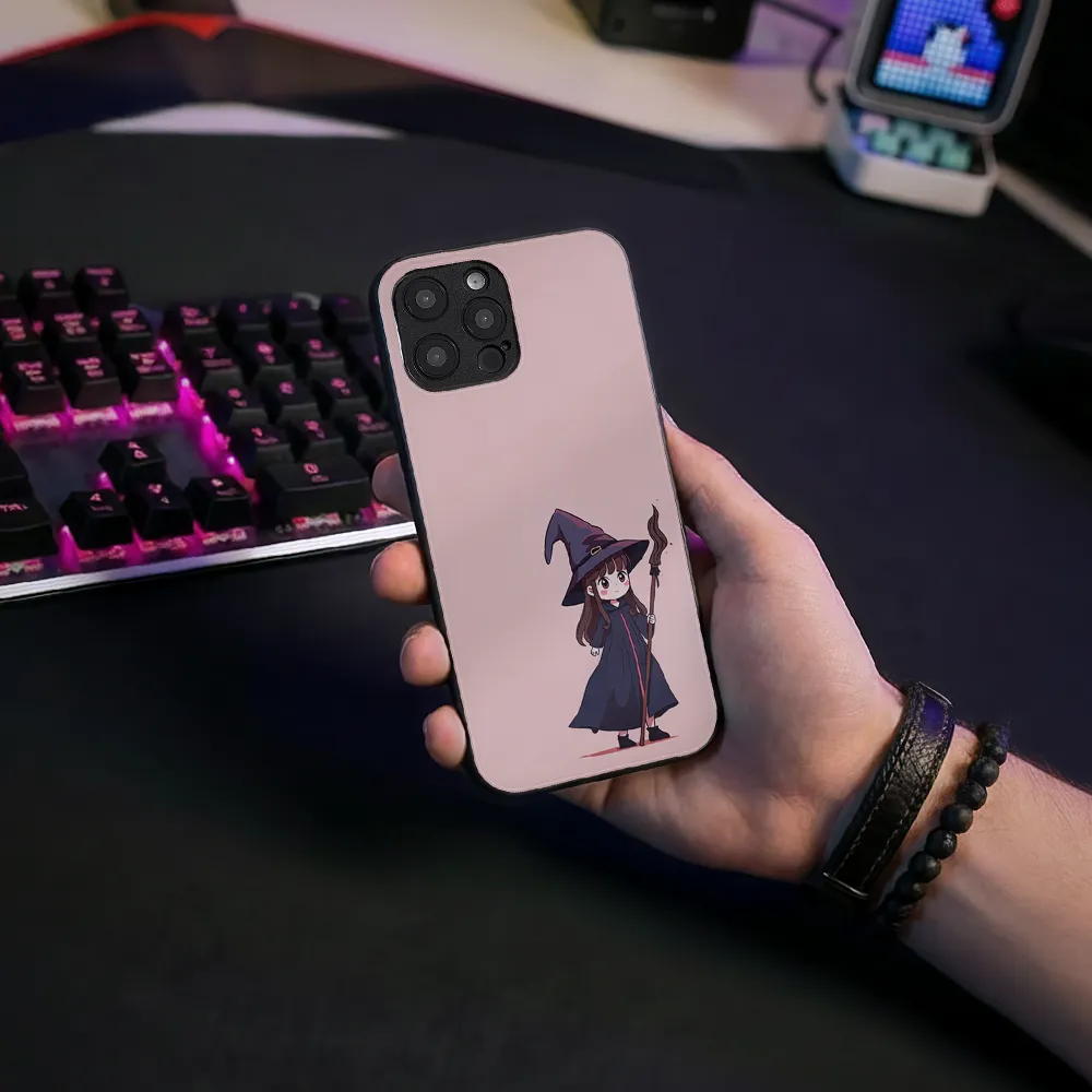 Glass Phone Case Chibi Magician - Image 6
