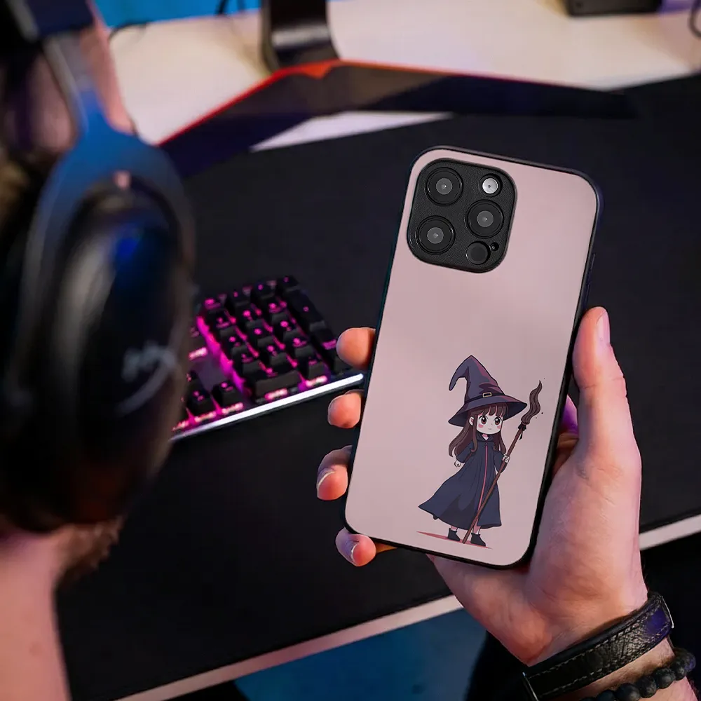 Glass Phone Case Chibi Magician - Image 8
