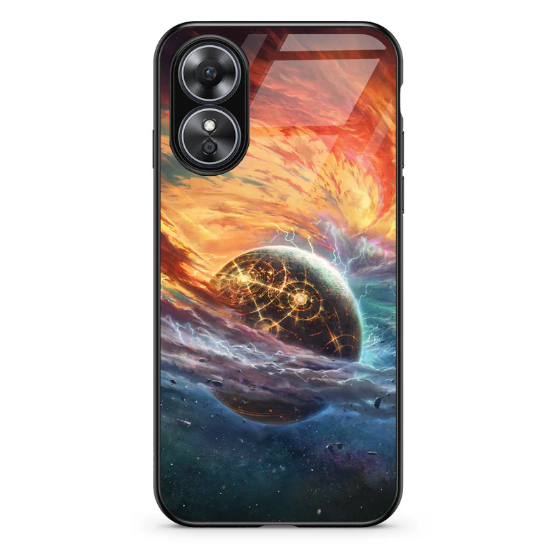 Glass Phone Case Cosmic Storms - Image 100