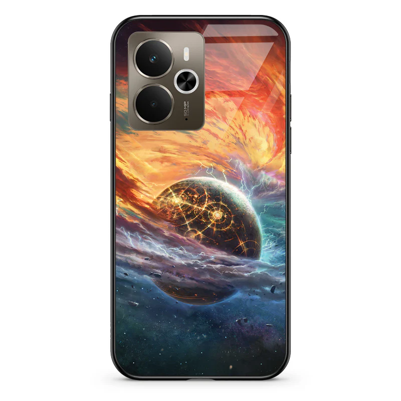 Glass Phone Case Cosmic Storms - Image 130