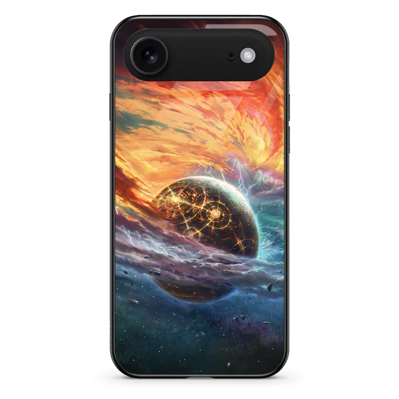 Glass Phone Case Cosmic Storms - Image 132