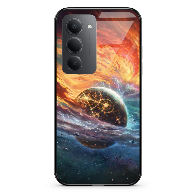 Glass Phone Case Cosmic Storms - Image 137