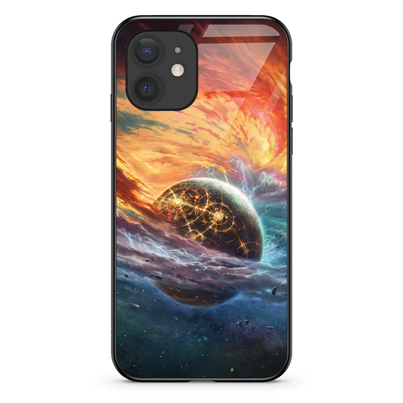 Glass Phone Case Cosmic Storms - Image 27