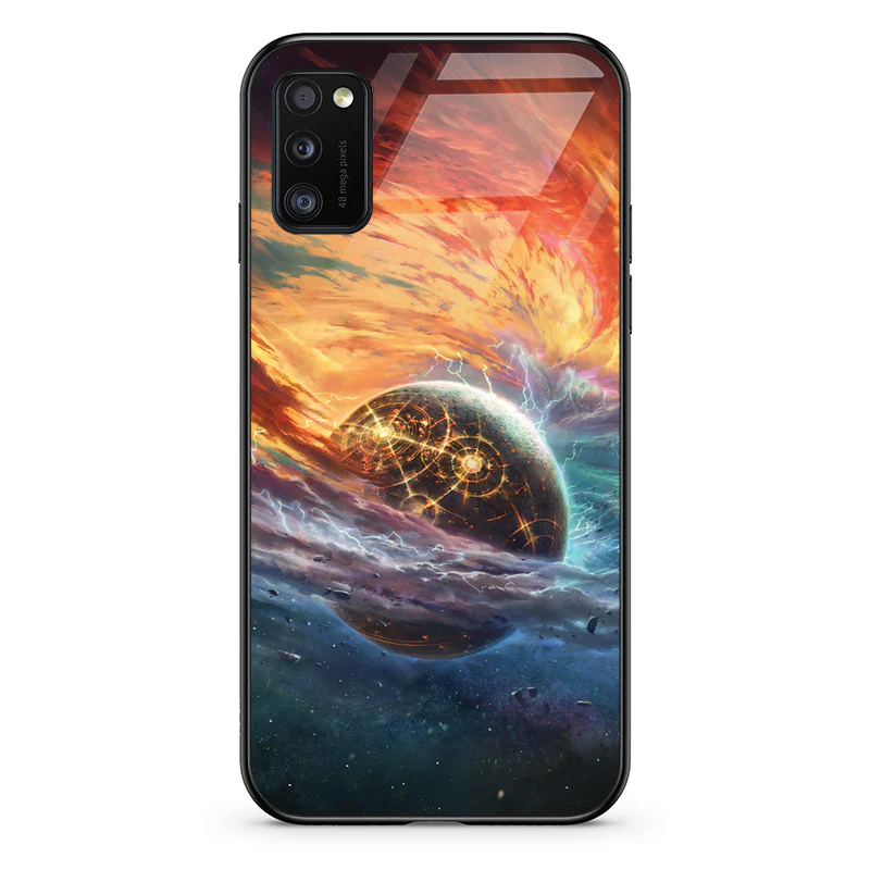 Glass Phone Case Cosmic Storms - Image 67