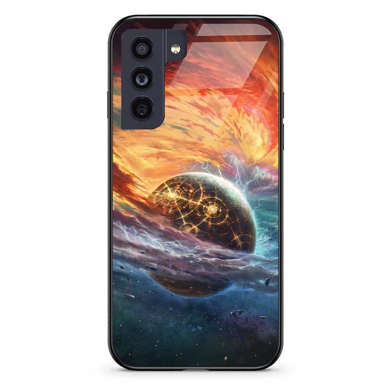 Glass Phone Case Cosmic Storms - Image 68