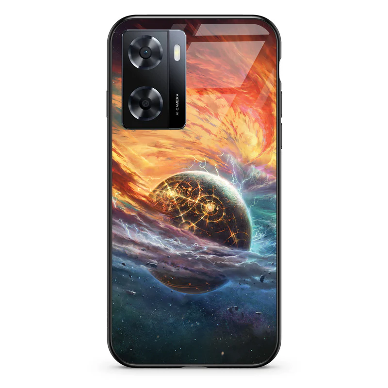 Glass Phone Case Cosmic Storms - Image 69