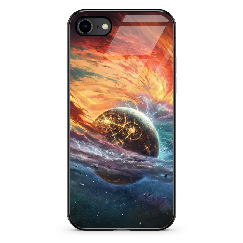 Glass Phone Case Cosmic Storms - Image 74