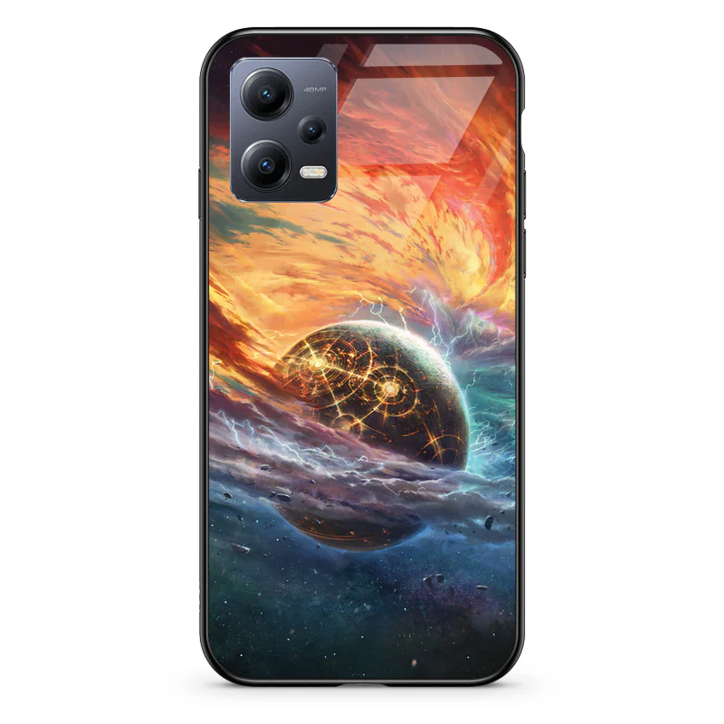 Glass Phone Case Cosmic Storms - Image 76