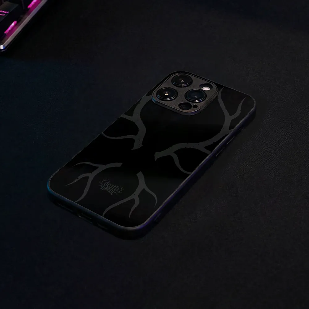 Glass Phone Case Death Howl Antlers - Image 7