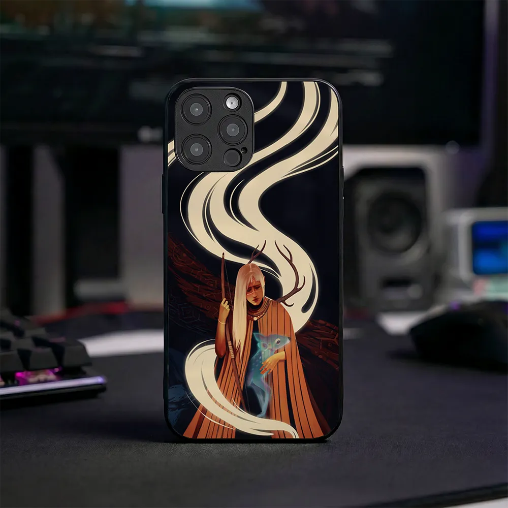 Glass Phone Case Death Howl Cover