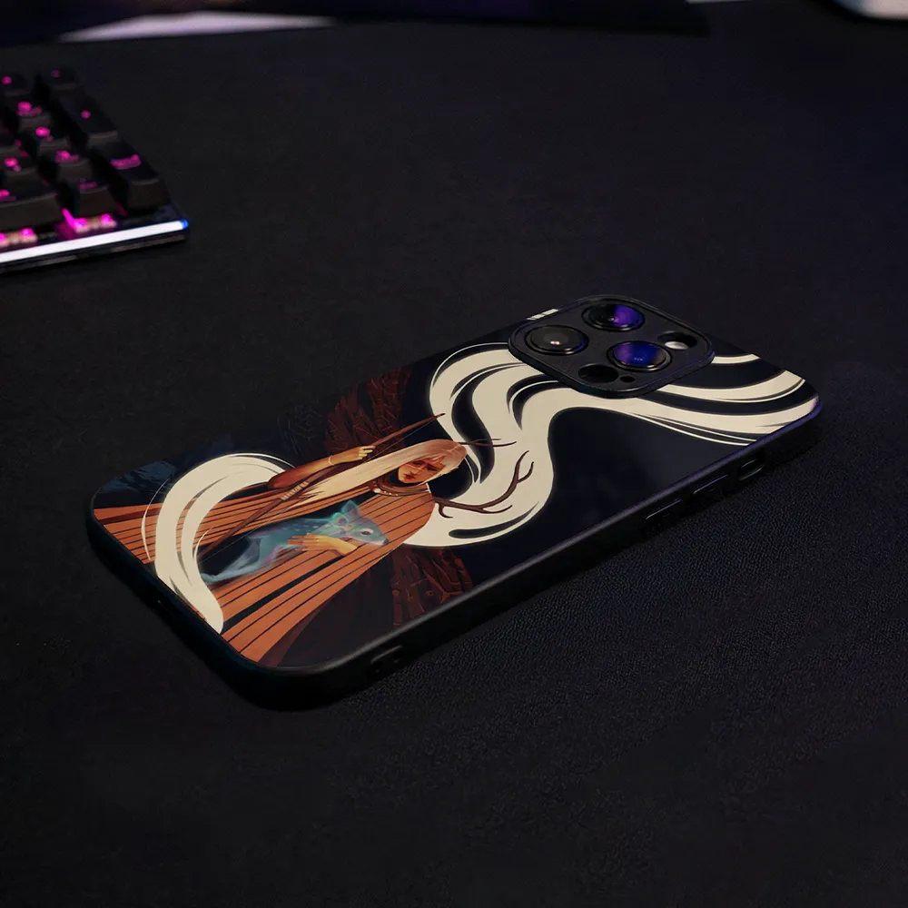Glass Phone Case Death Howl Cover - Image 10