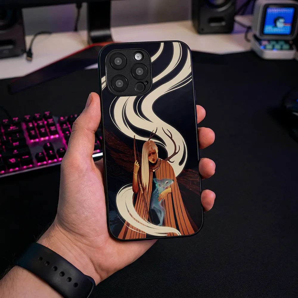 Glass Phone Case Death Howl Cover - Image 2