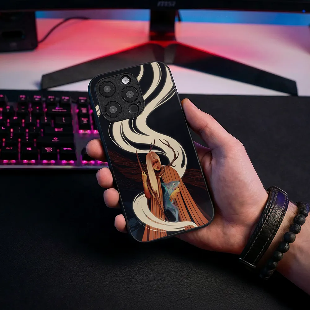 Glass Phone Case Death Howl Cover - Image 3