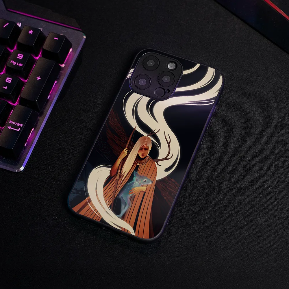 Glass Phone Case Death Howl Cover - Image 4