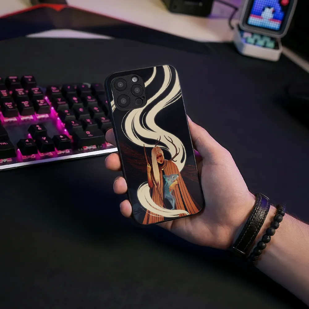Glass Phone Case Death Howl Cover - Image 6