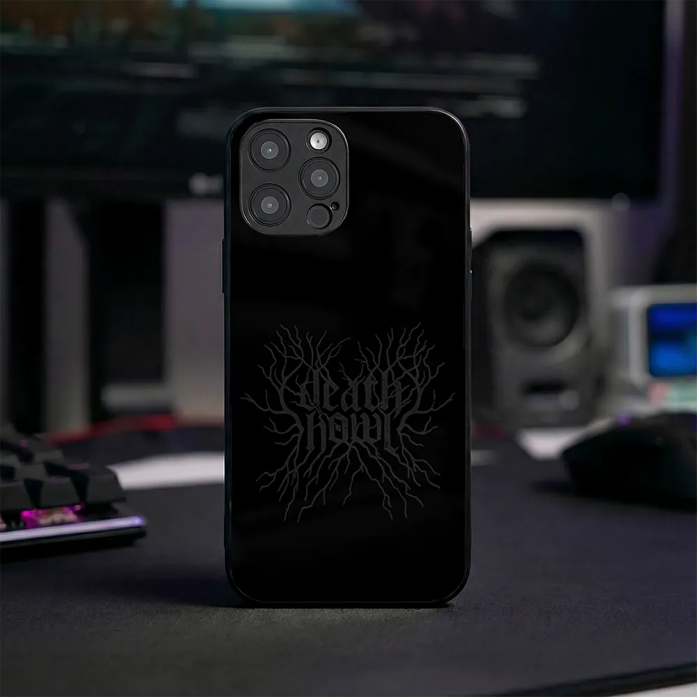 Glass Phone Case Death Howl Tour Logo