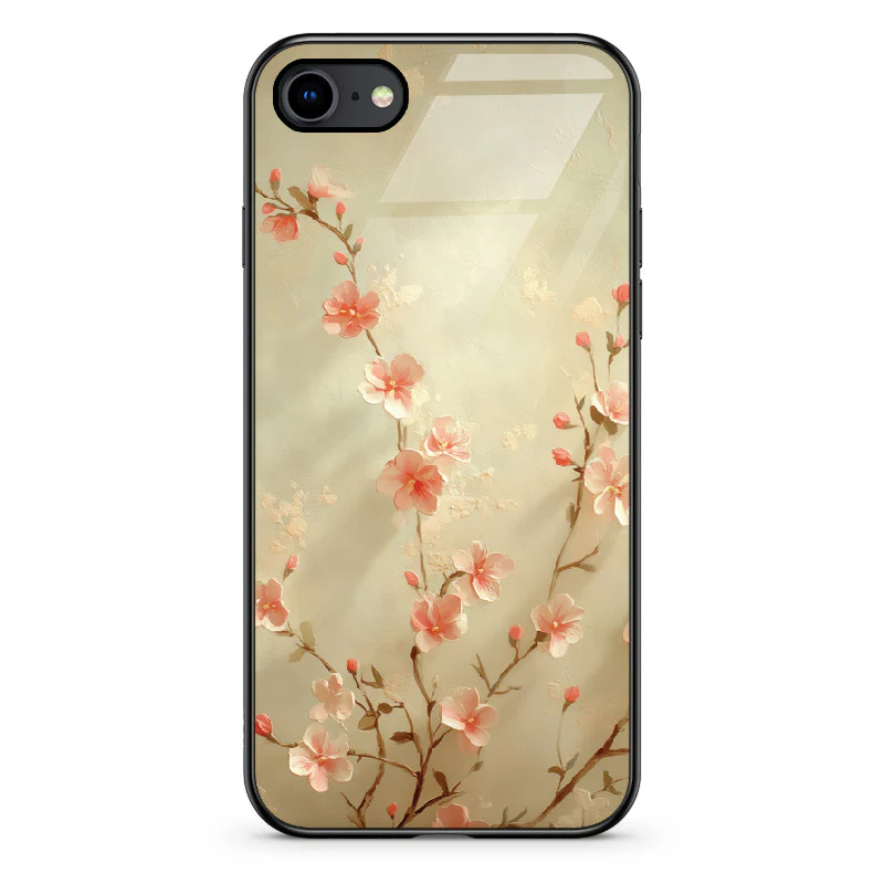 Glass Phone Case Delicate Flower - Image 128