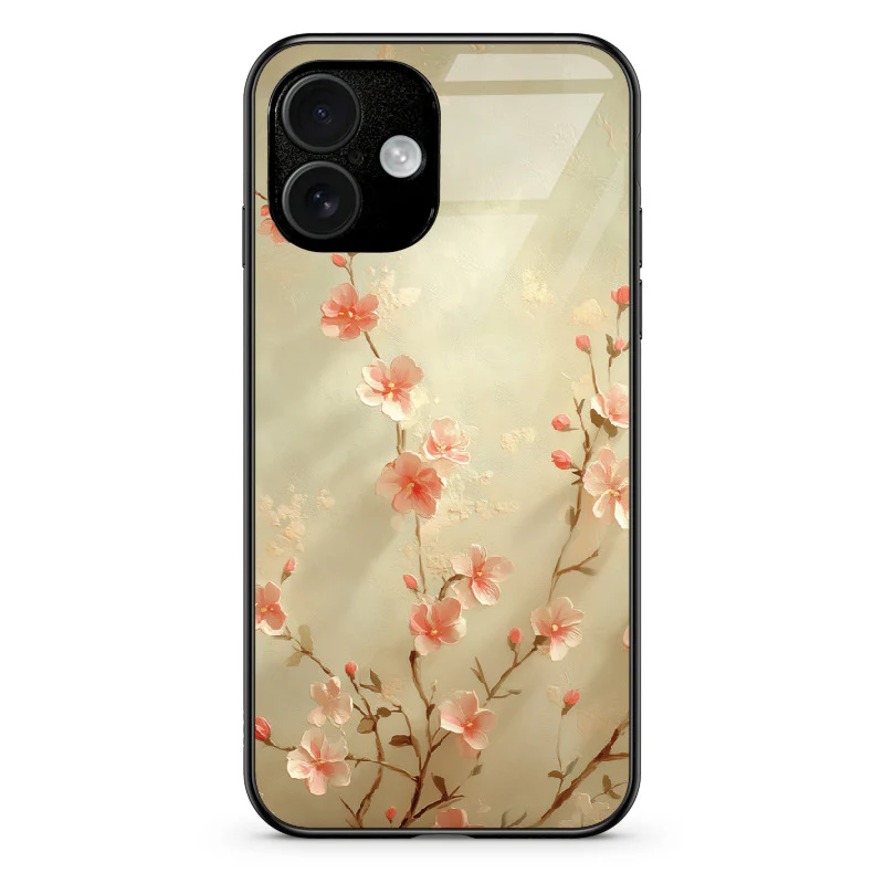 Glass Phone Case Delicate Flower - Image 131